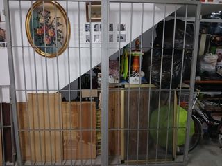 Puerta reja 2 hojas abatible completa 