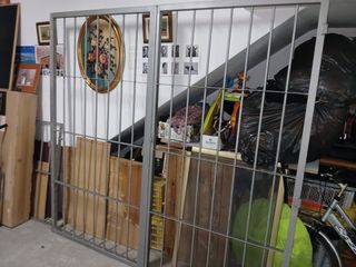 Puerta reja 2 hojas abatible completa 