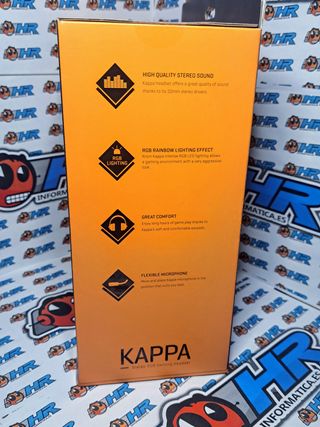 Cascos Gaming Krom Kappa RGB