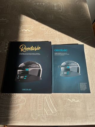 Air Fryer Cecotec 4D accesorios y regalo