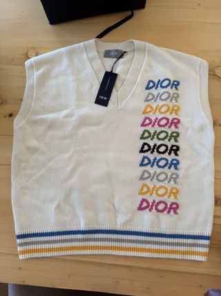 Chaleco de punto DIOR sin estrenar