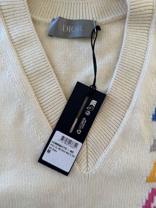 Chaleco de punto DIOR sin estrenar