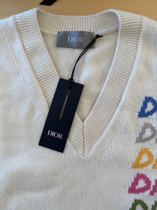 Chaleco de punto DIOR sin estrenar