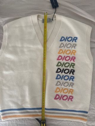Chaleco de punto DIOR sin estrenar