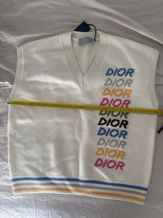 Chaleco de punto DIOR sin estrenar