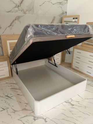 CAMA CANAPE + COLCHON VISCOELASTICO OFERTA 