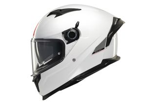 Casco Braker Solid Blanco Perla Brillo. ECE 22.06