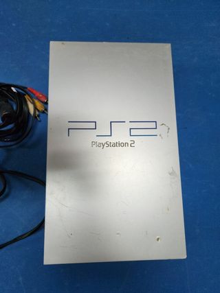 Playstation 2 silver