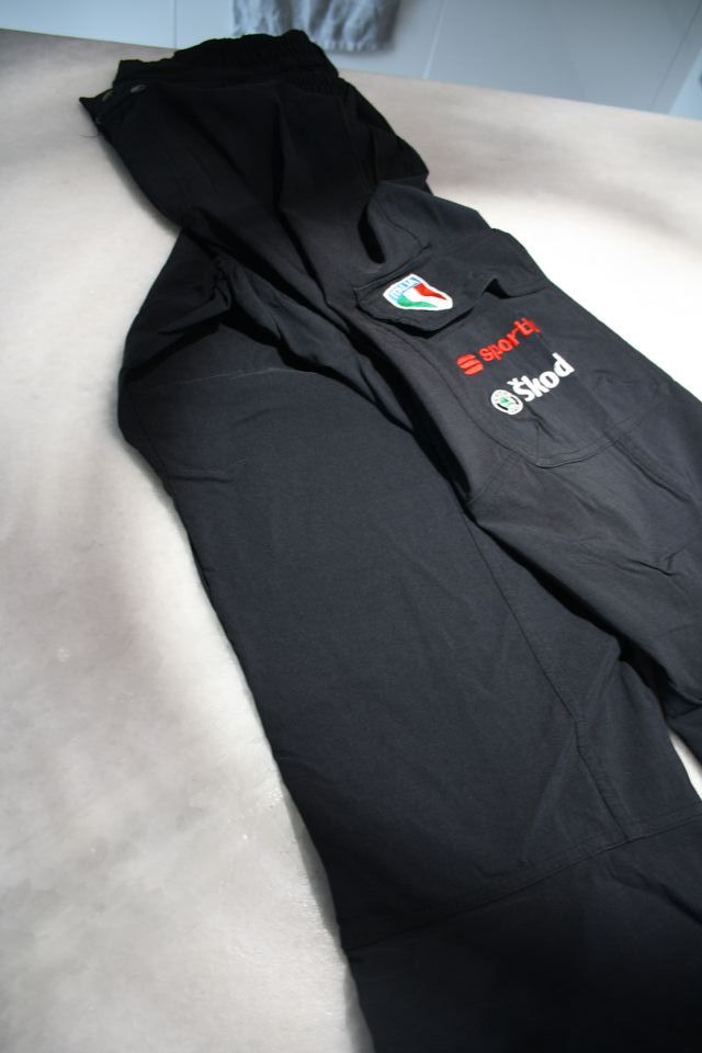 Tuta vintage Federazione Italiana Ciclismo nera tg