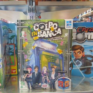 Colpo in banca, grandi giochi.