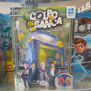 Colpo in banca, grandi giochi.