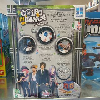 Colpo in banca, grandi giochi.
