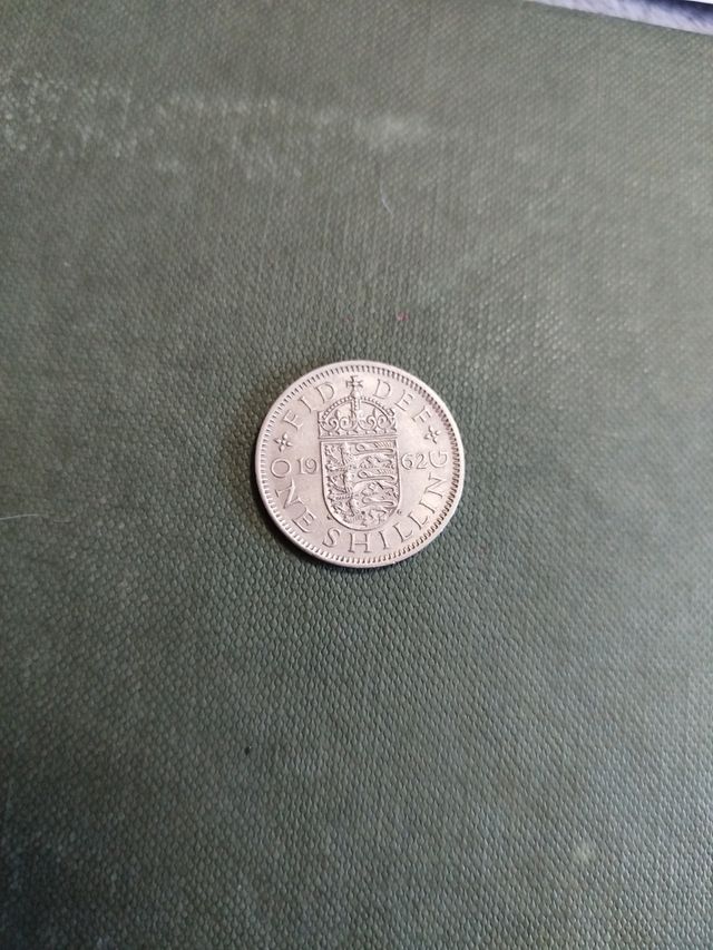 1 chelín Inglaterra 1962