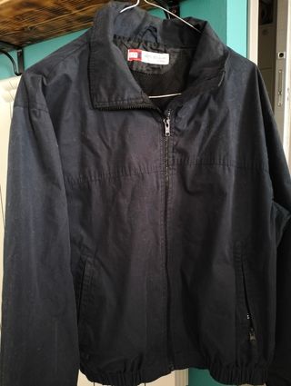 Giacca mezza stagione blu scuro