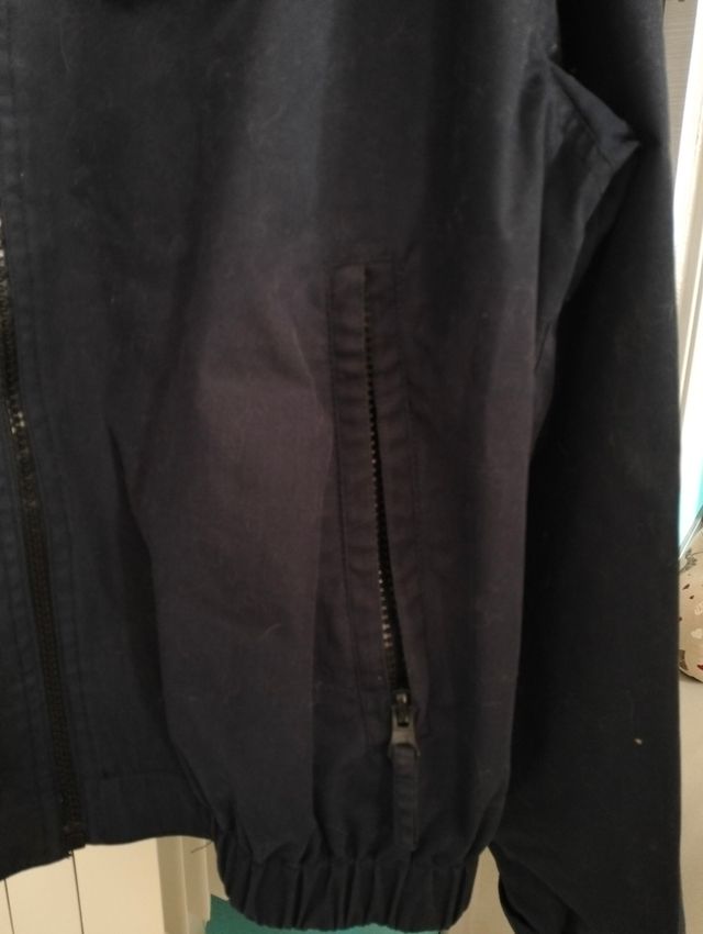 Giacca mezza stagione blu scuro