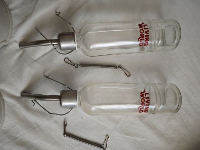 Un Bebedero para conejos living world