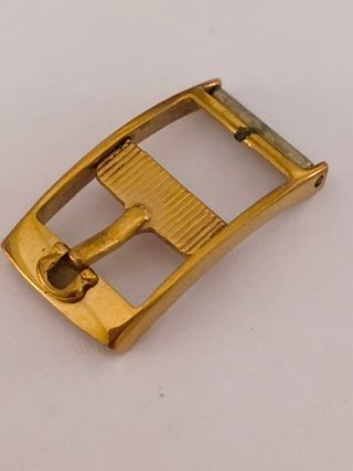 Fibbia Vintage Omega placcata oro