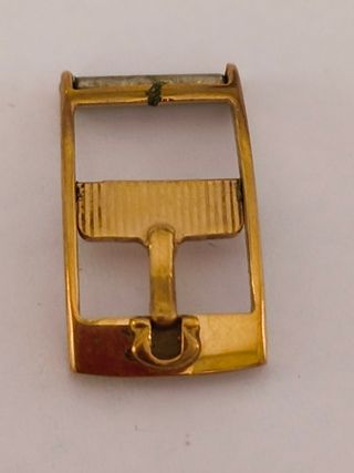 Fibbia Vintage Omega placcata oro