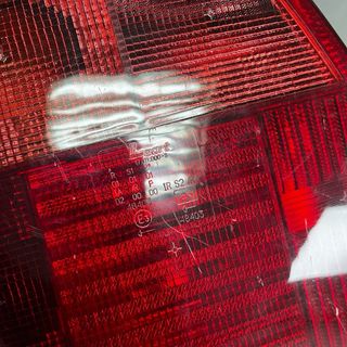 Pilotos traseros rojos Fiat uno turbo fase 2