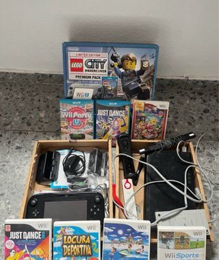 Wii U 2 mandos y 7 juegos