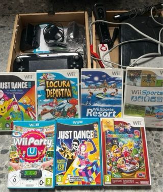 Wii U 2 mandos y 7 juegos