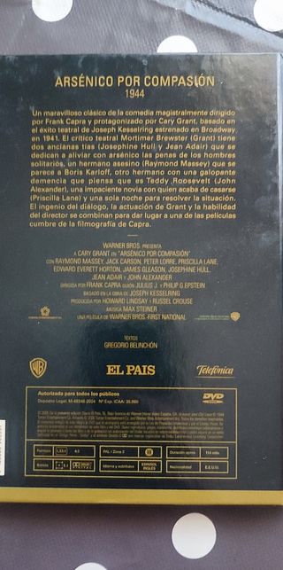 Cine de oro el pais -Arsénico por compasión