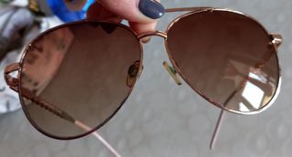 Occhiali da sole donna usati marrone