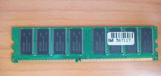 Memorias Ram DDR 1g y 512 megas