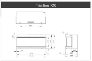 Chimenea Electrica Solus 100cm