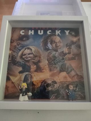 Cuadro de Chucky y su novia