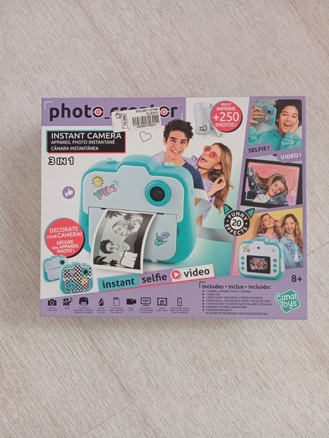 Cámara de fotos instantanea