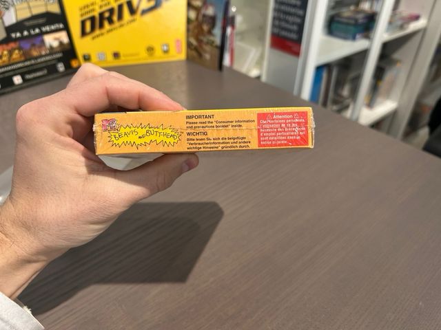 Beavis and butt head precintado game boy