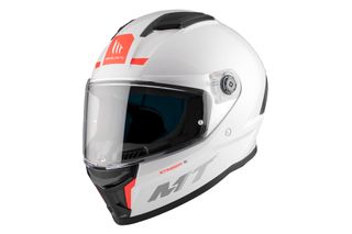 Casco Stinger 2 Solid Blanco Brillo. ECE 22.06