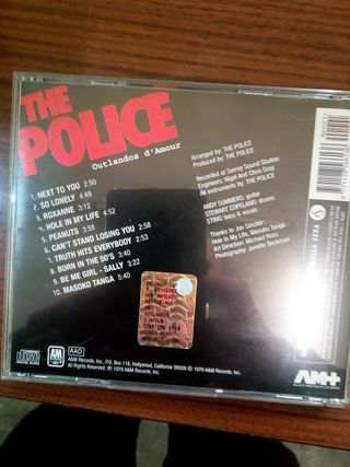 the police cd