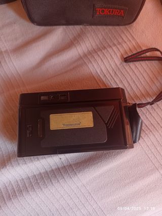 Cámara de fotos de carrete antigua