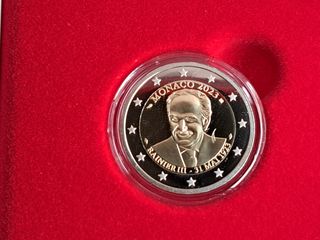 Moneda conmemorativa Monaco 2023