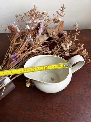 Lechera de porcelana alemana