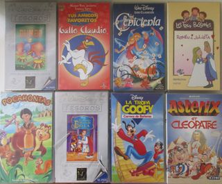 PELÍCULAS VHS INFANTILES