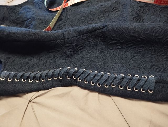 Elegante vestido azul