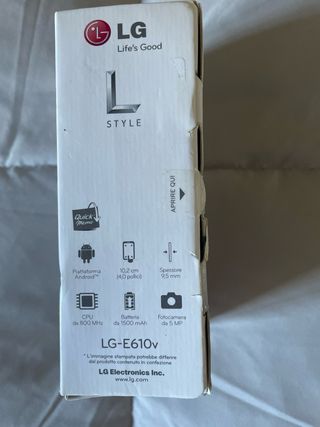 Cellulare lg E 610 v