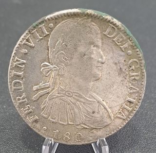 Fernando VII  8 Reales  Méjico  1809 TH