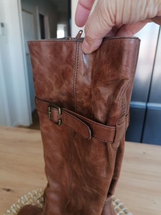 Botas altas tacòn Zara 