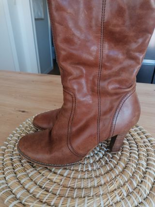 Botas altas tacòn Zara 