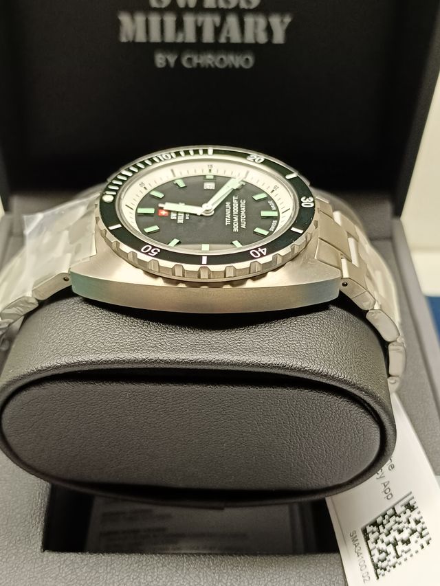 Reloj Swiss military titanium Automático E.Limited