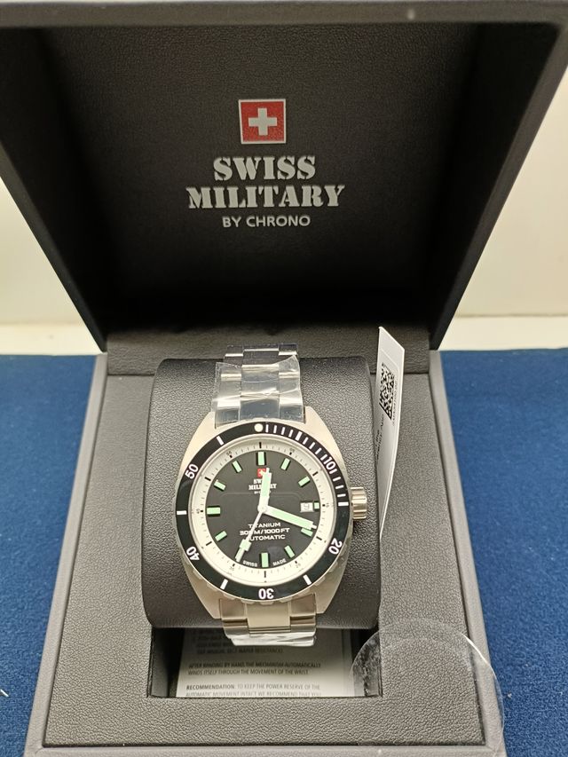 Reloj Swiss military titanium Automático E.Limited
