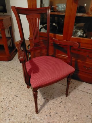 Vitrina salón y mesa televisor