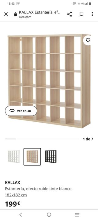 Estantería Ikea Kallax