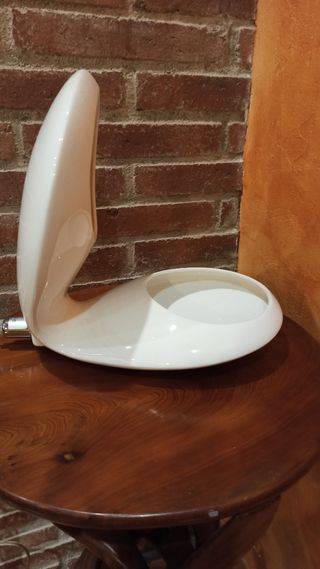 Lampara antigua italiana de cerámica