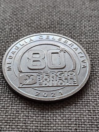 Moneta commemorativa Tex Willer