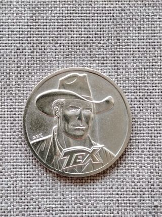 Moneta commemorativa Tex Willer